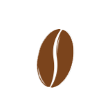 Coffee bean icon